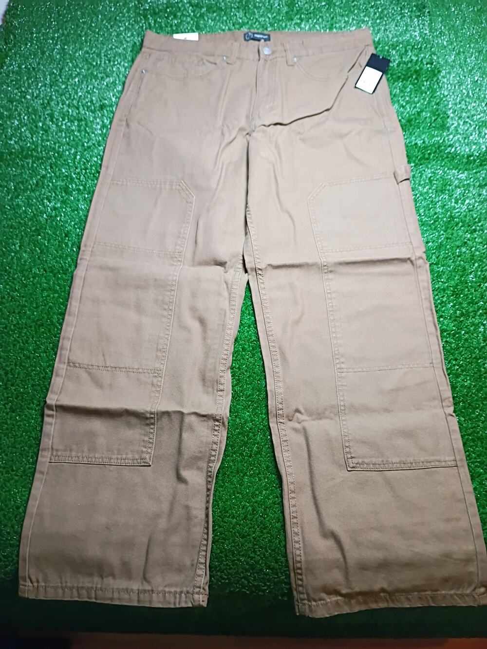 New Original Use Men's Khaki Carpenter Pants 36x32